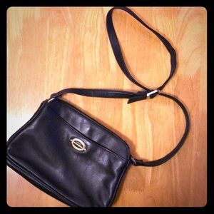 Black cross body bag
